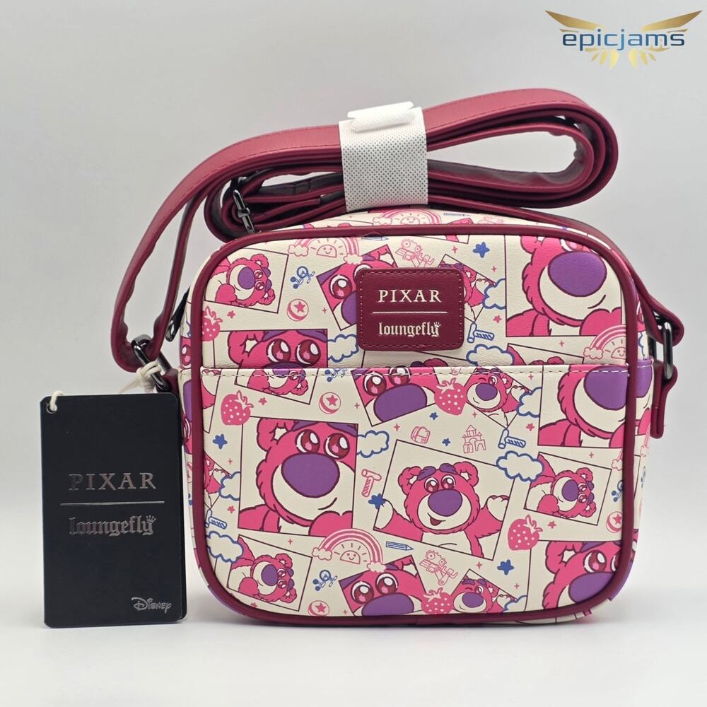 Loungefly Disney Pixar Toy Story Lotso Crossbody Bag New